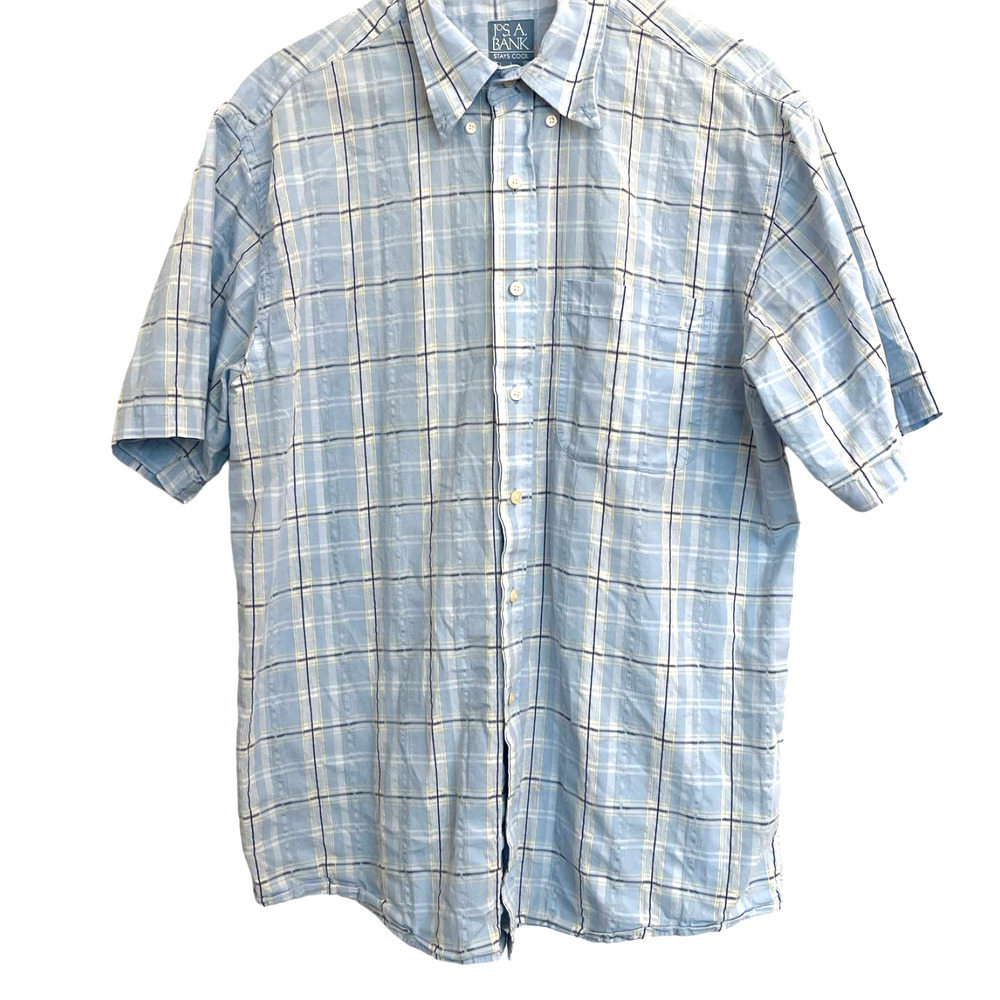 Jos. A. Bank Button Up Shirt Men Sz L gently used